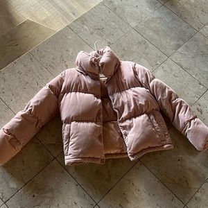 Pink velvet SAM jacket